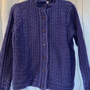 LL Bean 100% cotton women’s cardigan
